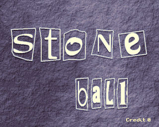 Stone Ball (4 Players) Title Screen